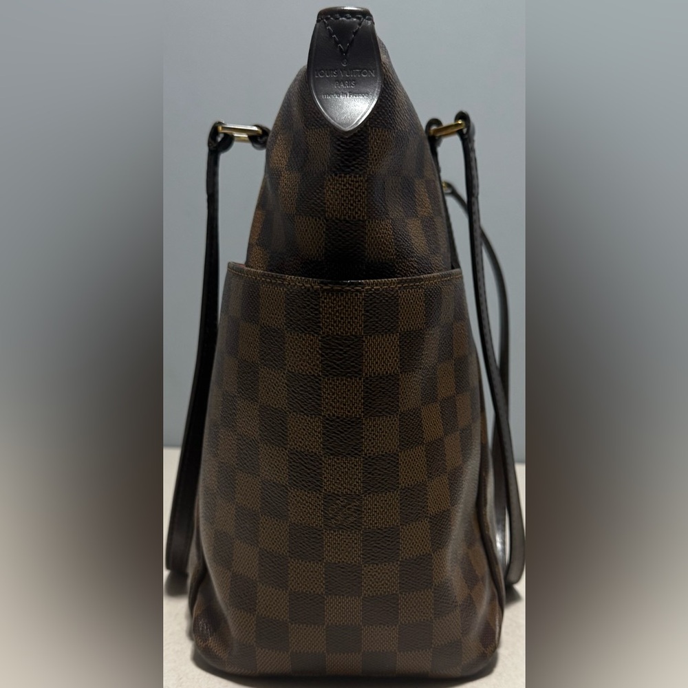 Louis Vuitton Totally MM Damier Ebene Canvas Tote Bag - Picture 5 of 16